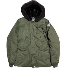 A BATHING APE B-9復刻 襟ムートン フライトジャケット XL - メルカリ