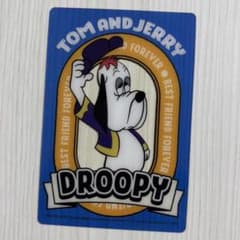 【ドルーピー_DROOPY】トムとジェリー ボウリング特典クリアカード