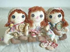 カントリー雑貨　ハンドメイド ドールセットのサムネイル