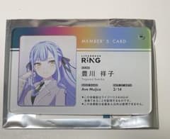 豊川祥子 オブリビオニス RiNG会員証風トレーディングアクリルキー