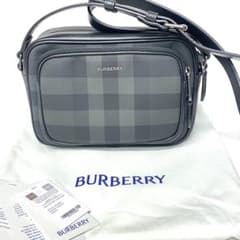 極美品 定価16.5万 バーバリー 8074099 ショルダーバッグ レザー 