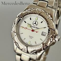 稼働品】Mercedes-Benz メンズ腕時計 デイト SWISS クォーツ - メルカリ