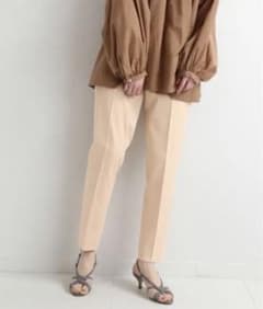 【美品】イエナ IENA シャンブレーサテンストレッチパンツ S 【最終価格】のサムネイル
