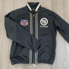 新品 フェローズ スポーツジャケット ジップアップジャケット ブラック 