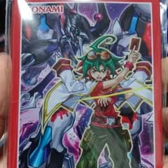 遊戯王の日 スリーブ 榊遊矢&覇王黒龍オッドアイズ・リベリオン・ドラゴン×2のサムネイル