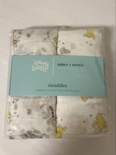 プーさん柄おくるみ2枚セットのサムネイル