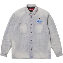 Supreme Quilted Lined Denim Snap Shirt - メルカリ