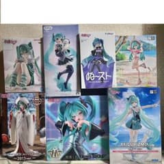 初音ミク フィギュア 7点セット - メルカリ