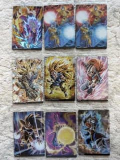 【vol.4】ドラゴンボール カード バンダイ 9枚セットのサムネイル