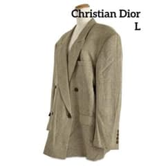 Christian Diorテーラードジャケット チェック L メンズのサムネイル