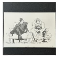 TRIGUN トライガンカフェ 特典 盟友ポストカード　ヴァッシュ ウルフウッド TRIGUN トライガンカフェ 特典 盟友ポストカード ヴァッシュ ウルフ