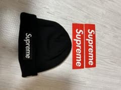 Supreme ニット帽 黒のサムネイル