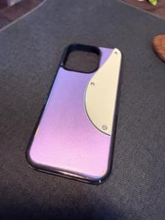 iPhone16 PRO 木製ケース ST風 パープル レリックのサムネイル