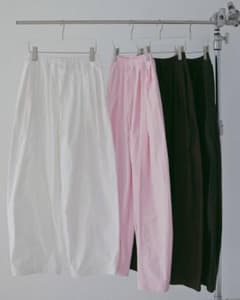 anuke Volumetuck Cocoon Pants ピンク size36 - メルカリ