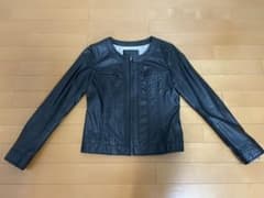 お値下げ❗️アンタイトル　レザージャケットのサムネイル