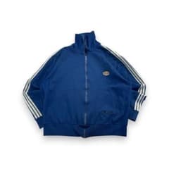 アディダス 60s 70s ワールドマーク 2nd トラックジャケット 紺色