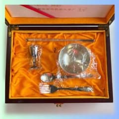 純銀 カトラリーセット 金銀花牌 箸 スプーン フォーク カップ 純銀 カトラリーセット 金銀花牌 箸 スプーン フォーク カップ - メルカリ