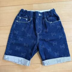 新品！コムサフィユ　デニム ハーフパンツのサムネイル