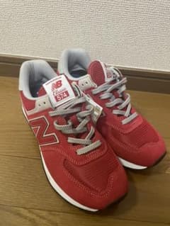ニューバランス 574 スニーカー レッドのサムネイル