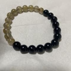 タ*ン様 ルチル　オニキスブレス　ヒカルのサムネイル
