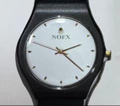 NOFX Folex Watch 新品　未使用　時計　FAT ウォッチ NOFX 腕時計 ブラック&ホワイト 正規品 限定品 フォレックス - メルカリ