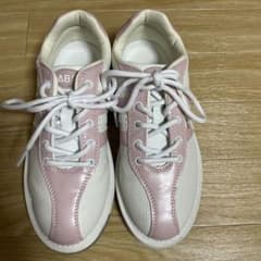 ホワイト/ピンク ボウリングシューズ（レディース）のサムネイル