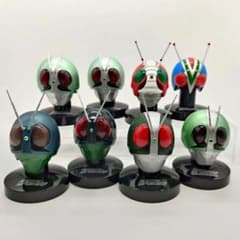 昭和】8種セット 仮面ライダーマスクコレクション マスコレ 1号 V3