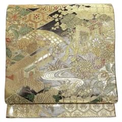 専用帯4584 ●高級 正絹 モール 六通 袋帯 七宝 V1337 ○高級 正絹 六通 袋帯 七宝 - メルカリ