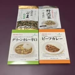 ツルヤ　グリーンカレー辛口・ビーフカレー・ふりかけのサムネイル