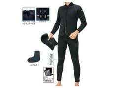 新品】 阪神素地 ウエットスーツ ダイビング 4点セット スポンジ厚さ