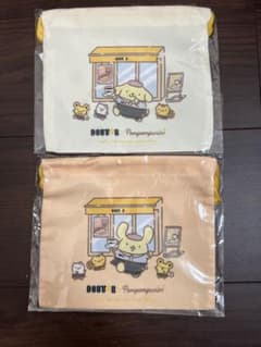 ポムポムプリン 巾着ポーチ 2個セットのサムネイル