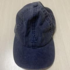 New Era 9TWENTY LA キャップ ネイビーのサムネイル