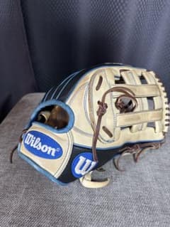 Wilson 軟式グローブ ベージュ/黒のサムネイル