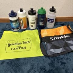 選手支給品　 サイクルボトル 5本セット チームボトル　サコッシュ 選手支給品 サイクルボトル 5本セット チームボトル サコッシュ - メルカリ