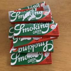 手巻きタバコペーパーSmoking GREEN REGULAR 15箱のサムネイル