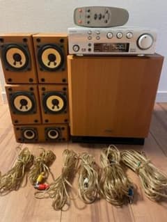 DENON デノン 5.1 スピーカー ホームシアター アンプ　セットのサムネイル