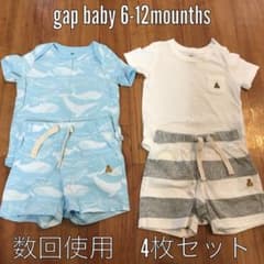 baby gap ロンパース2枚　ショートパンツ2枚のサムネイル