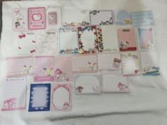 サンリオ メモ帳 大量まとめ売り 1~3枚目まで全てのサムネイル