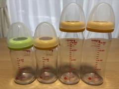と*し様 Pigeon 哺乳瓶 ガラス製4本セット 150ml 240mlのサムネイル