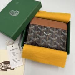 未使用 付属品完備 GOYARD ゴヤール マティニョンPM 財布 ジップ 
