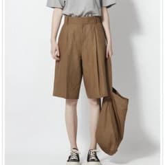 ATON エイトン 麻 リネンハーフパンツ ブラウンのサムネイル