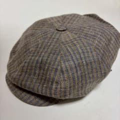 専用　美品　ボルサリーノ(Borsalino) 　キャスケット L 60cm 新品Borsalino ボルサリーノ リネンハンチングキャスケットイタリア製