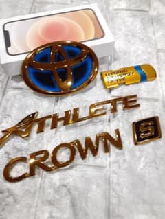 210系クラウンゴールドエンブレム加工品のサムネイル