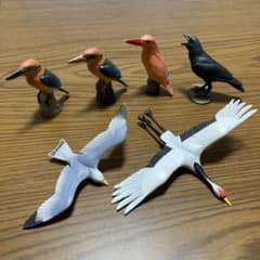 チョコエッグ 鳥 6点セット - メルカリ