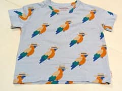 TINY COTTONS オウム柄 Tシャツ 2Y（92cm）のサムネイル