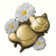 나츠메 친구장 냥코 선생님의 꽃 브로치