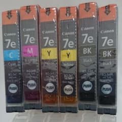 キャノン インク 7eM 7eY×2 7eBK×2 7eCのサムネイル