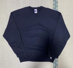 RUSSELL 無地スウェット　ブラック　90s 〜