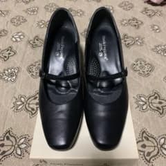 ほぼ新品 ハッシュパピー パンプス 23.5 3E 箱付のサムネイル