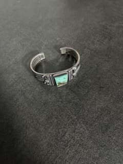 極美品 デリックゴードン シルバー925 ターコイズ バングル 極美品 デリックゴードン シルバー925 ターコイズ バングル
